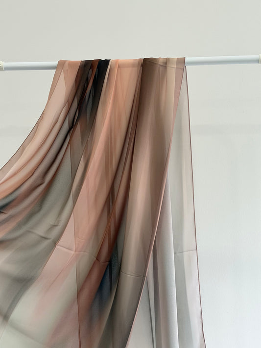 Sahra Veil Crêpe Scarf | Sahra Collection