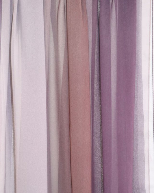 Ombré Lavender – Crêpe Scarf