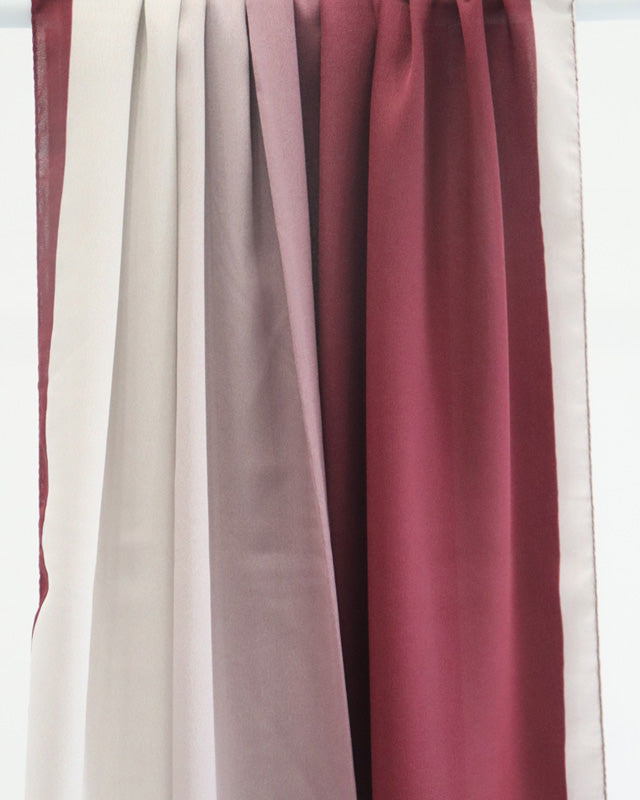 Mulberry Mist – Satin Scarf