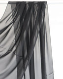 Black – Chiffon Scarf