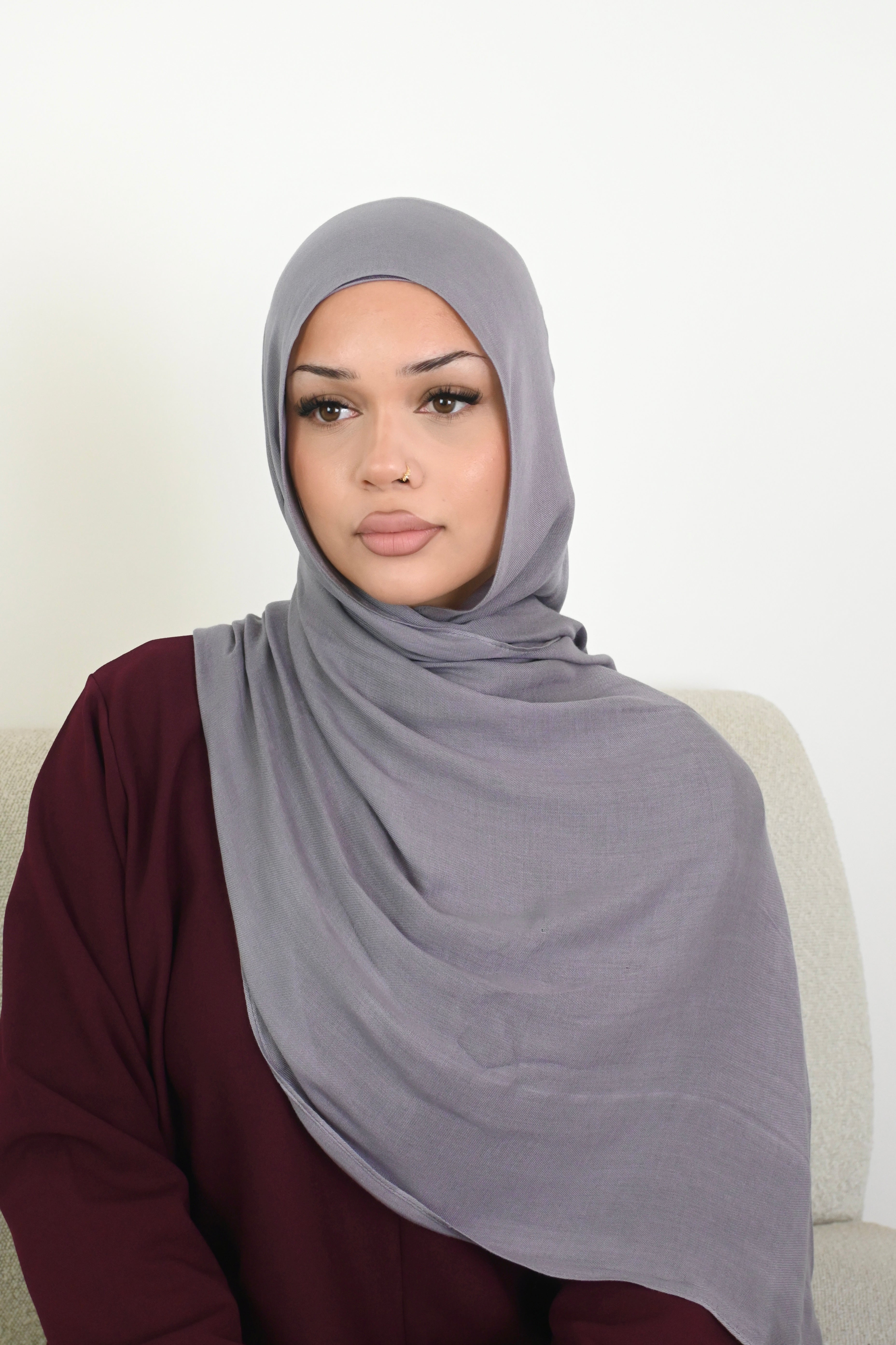 Grey Hijab