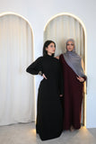 Maroon Abaya