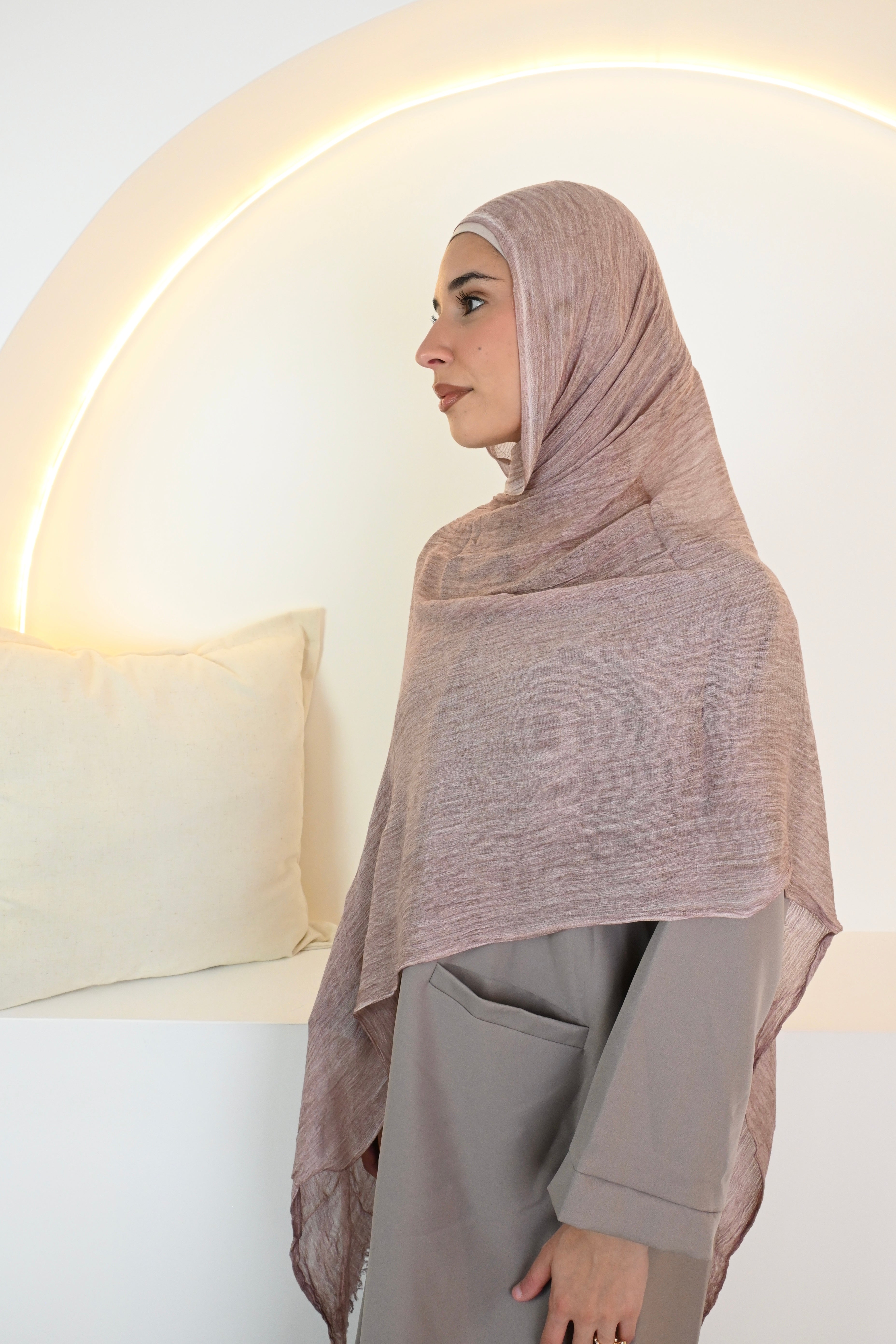 Zip Front Aabya Stone