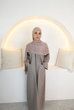 Zip Front Aabya Stone