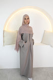 Zip Front Aabya Stone