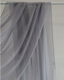 Grey – Chiffon Scarf