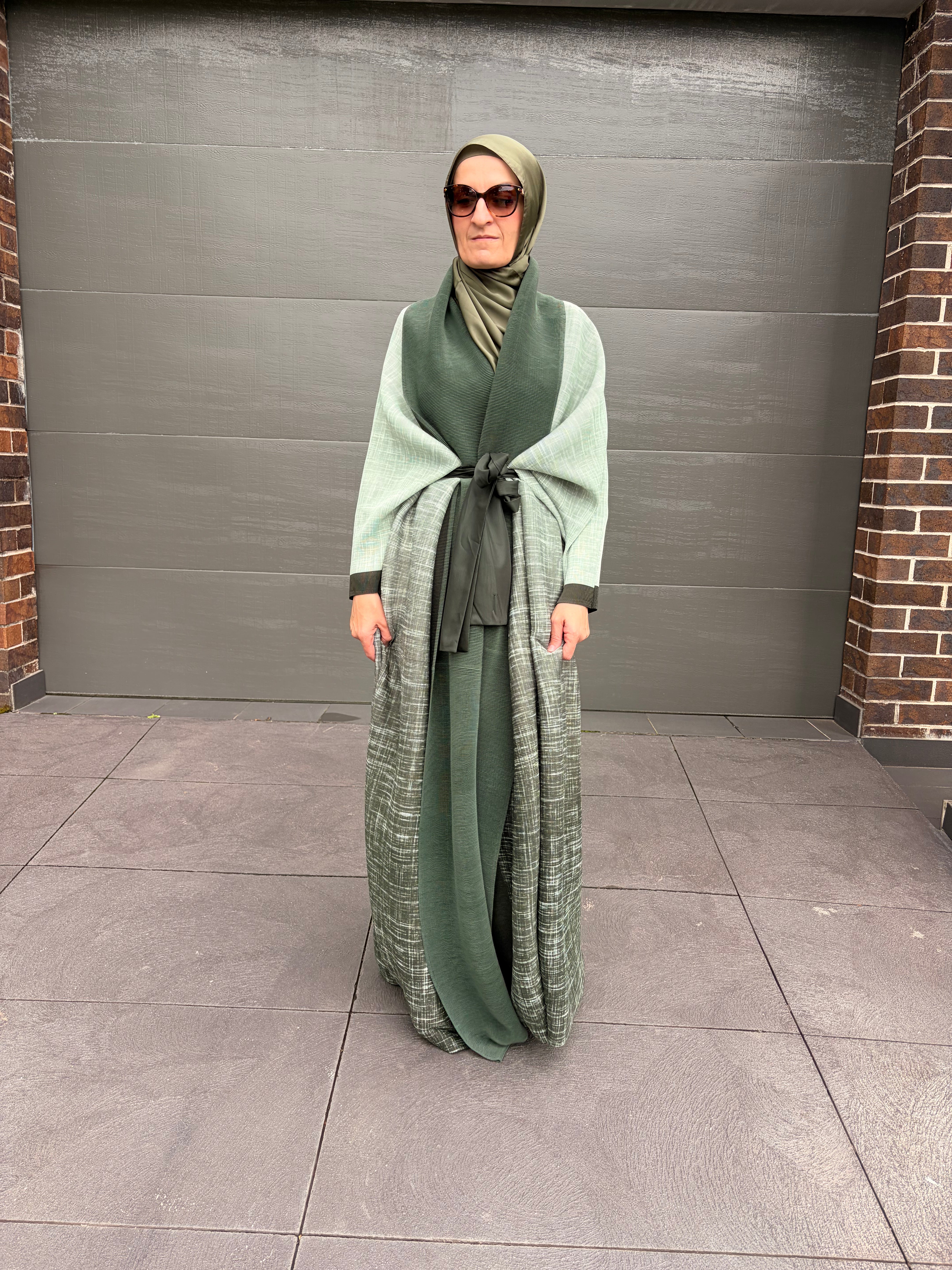 Olive Sage Abaya