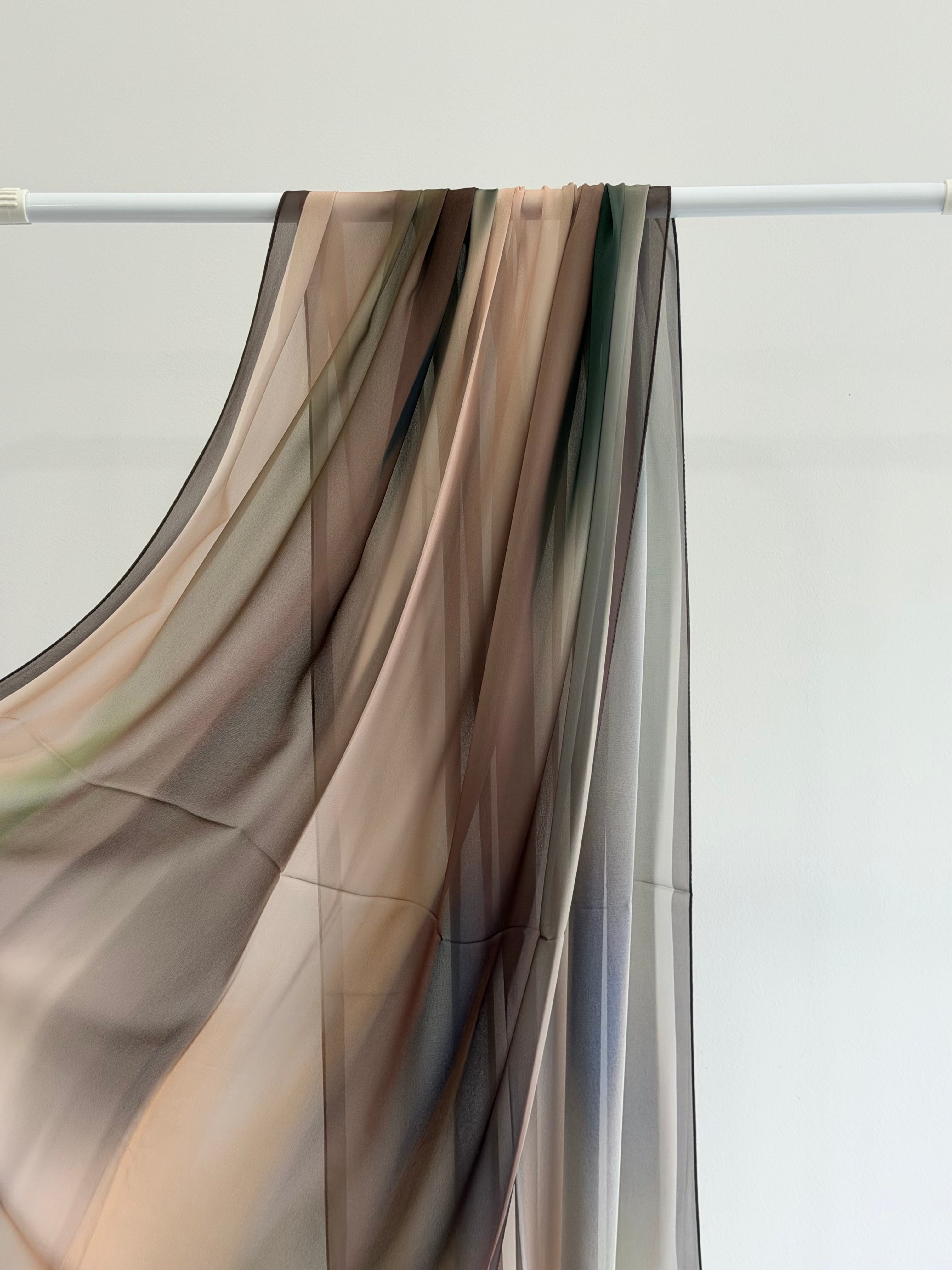 Sahra Drift – Crêpe Scarf