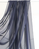 Navy – Chiffon Scarf