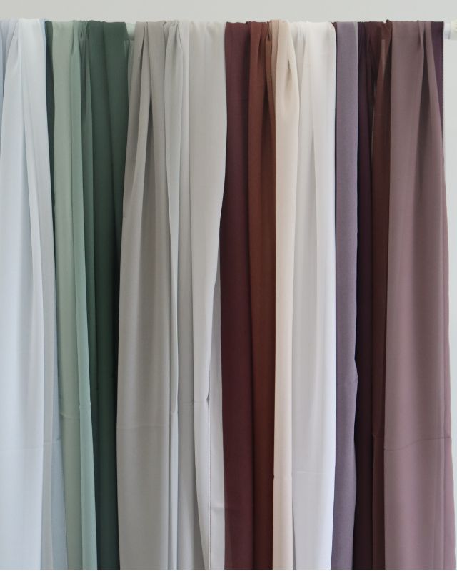 Ombré Lavender – Crêpe Scarf