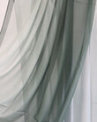Ombré Green – Crêpe Scarf