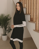 Marina Black Modest Swimwear Burkini - M2532