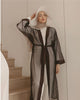 Brown Modest Full Coverage Mesh Kimono – P2501-4