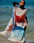 Colourful Pareo Kimono P2340