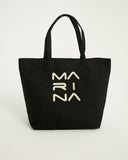 Navy Blue Beach Bag with Zipper CA2501-2
