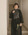 Woven Black Burkini Modest Swimwear M2327