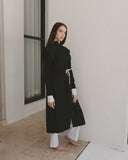 Black Full Coverage Islamic Swimwear Burkini Set M2501-2