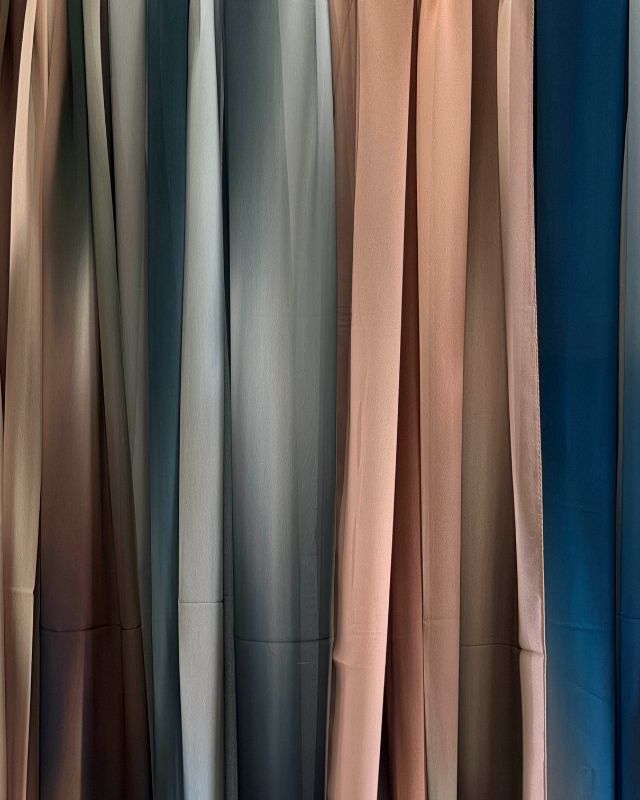 Sahra Sky – Crêpe Scarf