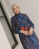 Woven Navy Burkini Modest Swimwear M2305