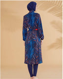 Woven Navy Burkini Modest Swimwear M2305