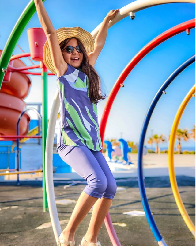Marina UPF50+ Protected Girls' Modest Swimsuit - C2503