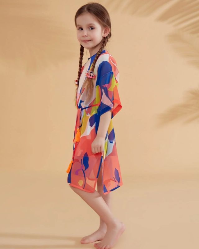 Colourful Kids Pareo Kimono P2331