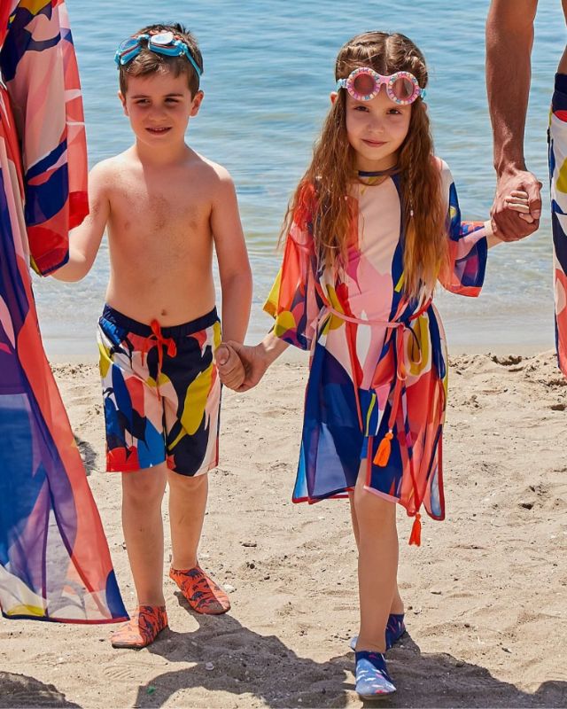 Colourful Kids Pareo Kimono P2331