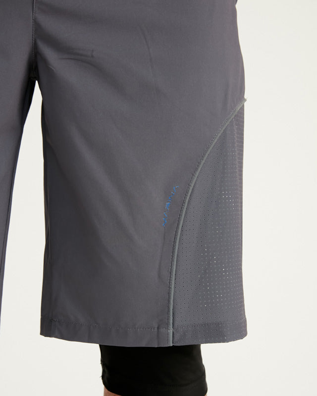 Marina Grey Modest Men’s Swim Shorts - S2505-1