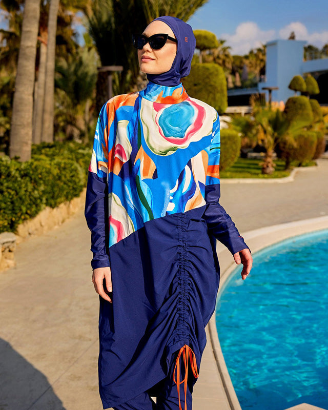 Full Coverage Modest Burkini – Islamic Swimwear Set for Women M2515