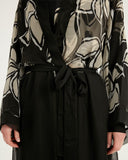 Silky Full Length Modest Kimono Lightweight Elegant Beach Cover P2509