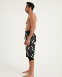 Marina Black Modest Men’s Swim Shorts - S2502