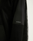 Black Tulle Detail Full Coverage Swimwear Burkini M2534-1