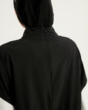 Black Burkini Set Full Coverage Modest Islamic Swimwear M2502