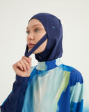 Navy Full Coverage Modest Swimwear Burkini Set M2513